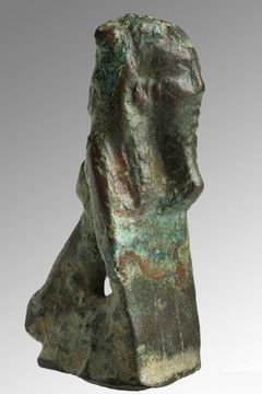 Bronzestatuette Atums - 18. Dyn. (1550-1524 v. Chr.) - �gyptisches Museum/Kairo (in neuem Fenster)