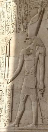 Haroeris im Tempel von Kom Ombo (in neuem Fenster)