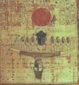 Papyrus mit der Abbildung von Nun (in neuem Fenster)