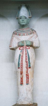 Osiris Statue, Ägyptischen Museum/Kairo (in neuem Fenster)