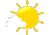 meist sonnig 
